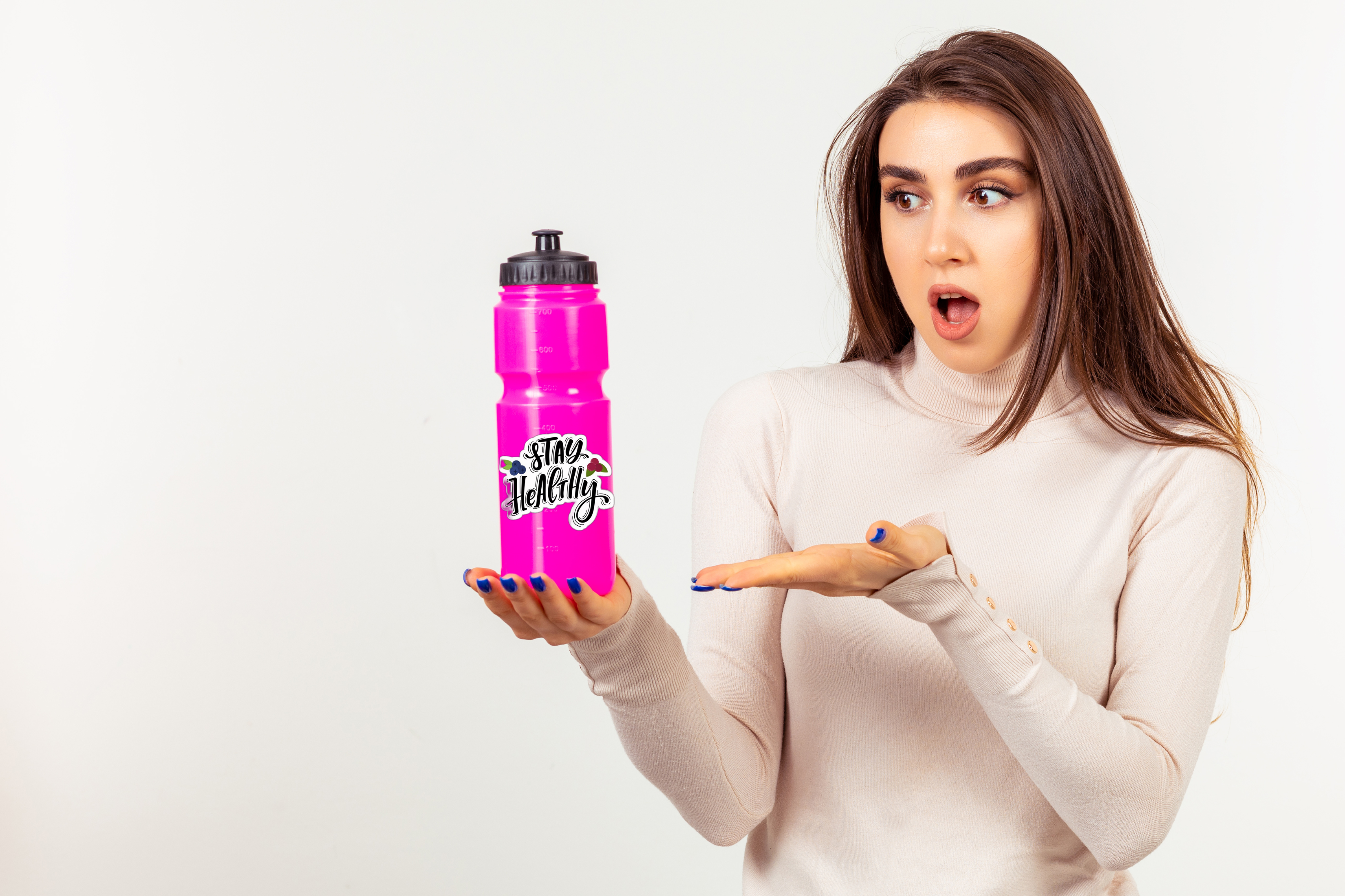 personalised aluminium water bottle